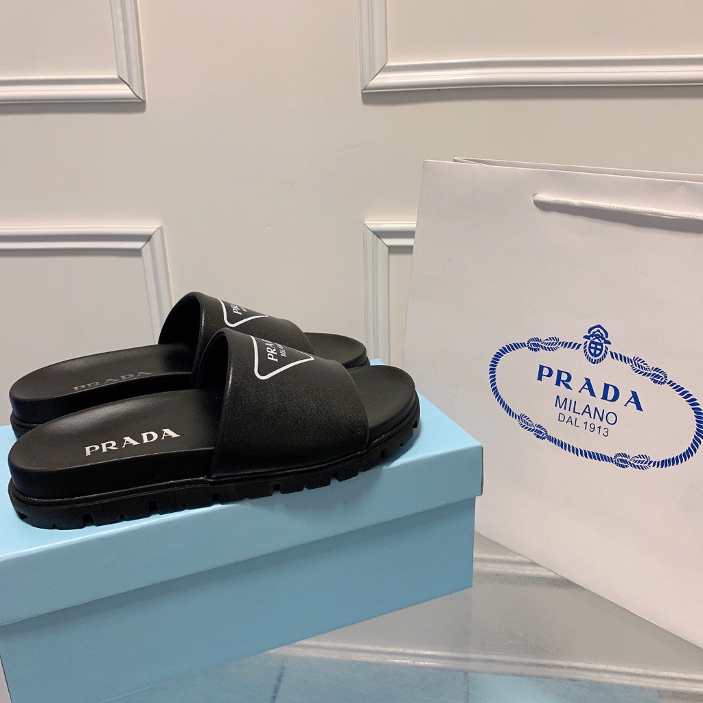 Dép Quai Ngang Nữ Cao Cấp PRD Cao 3cm Thời Trang Hàng Hộp Hot Trend TRINH LÊ SHOP GIÀY DÉP