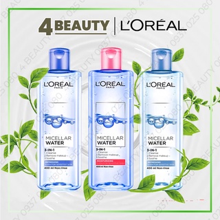 Nước Tẩy Trang L Oreal cho mọi loại da 400ml L Oréal Paris Micellar Water 3