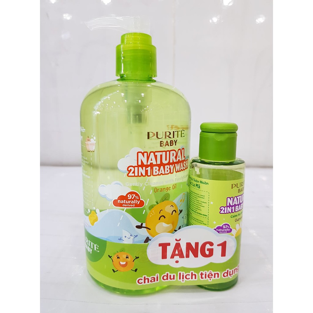 Sữa Tắm Gội Cho Bé PURITE BABY 500ml | BigBuy360 - bigbuy360.vn