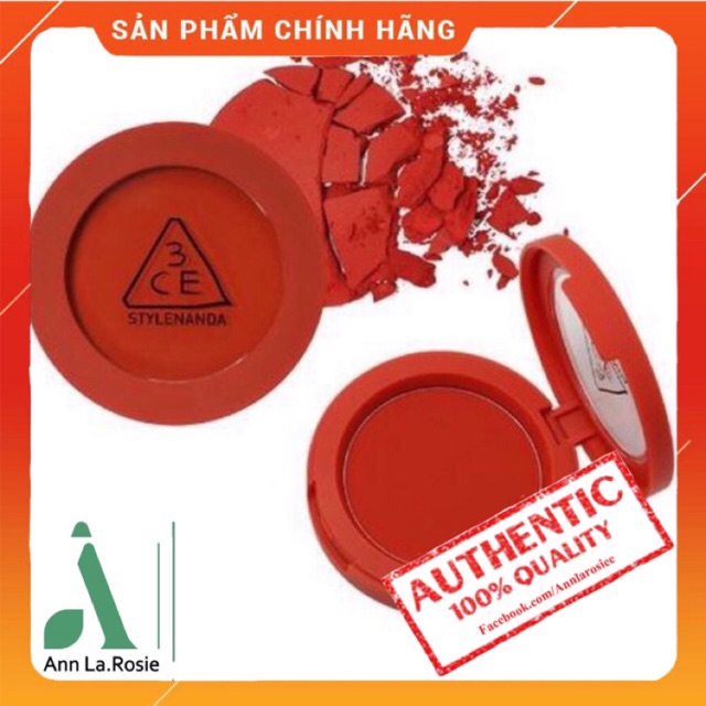 Phấn Má Hồng 3CE Red Recipe Face Blush
