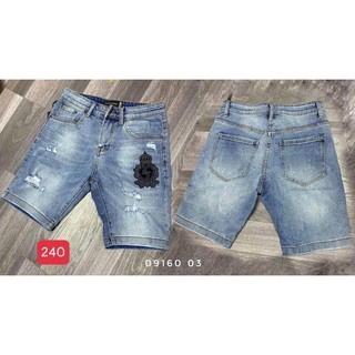 Quần jean sort nam kiểu Hàn Quốc