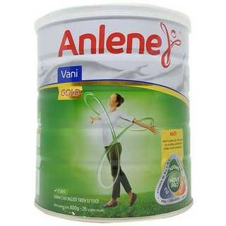 Anlene Gold hương Vani hộp thiếc 800g