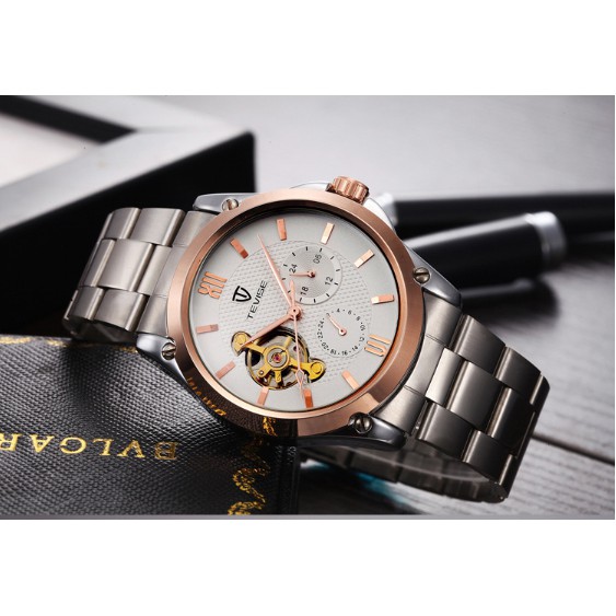 ❣️(Tặng mã 30k)❣️ Đồng Hồ Cơ Nam TEVISE Chính Hãng FULL BOX tevise