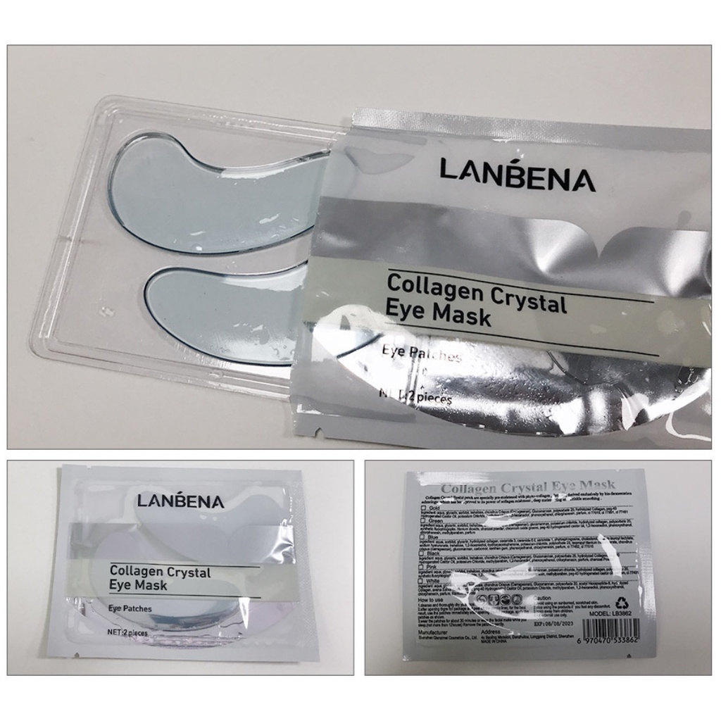 MẶT NẠ MẮT COLLAGEN ✨LANBENA✨ Mask Giảm Quầng Thâm, Bọng Mắt, Làm Săn Chắc Da Chống Nếp Nhăn Và Lão Hóa | BigBuy360 - bigbuy360.vn
