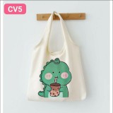 [ SALE ] Túi tote vải canvas liền thân họa tiết đa dạng hot hit tặng quà xinh