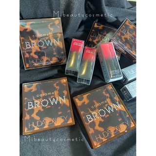 Bảng mắt Huda Beauty Caramel Brown - Tặng kèm son Huda Beauty full size