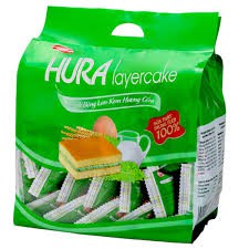 Bánh Hura dâu, cốm túi 390g siêu ngon