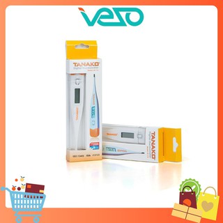 Nhiệt kế điện tử TANAKO - Đo nhiệt độ nhanh, an toàn, chính xác - Màn hình LCD - Hộp 01 cái - Hàng chính hãng