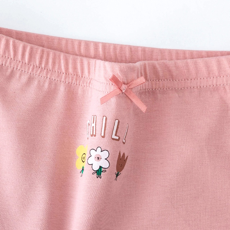 Set 5 QuầN LóT Boxer 100% Cotton In HọA TiếT HoạT HìNh Cho Bé GáI (3-12 TuổI)