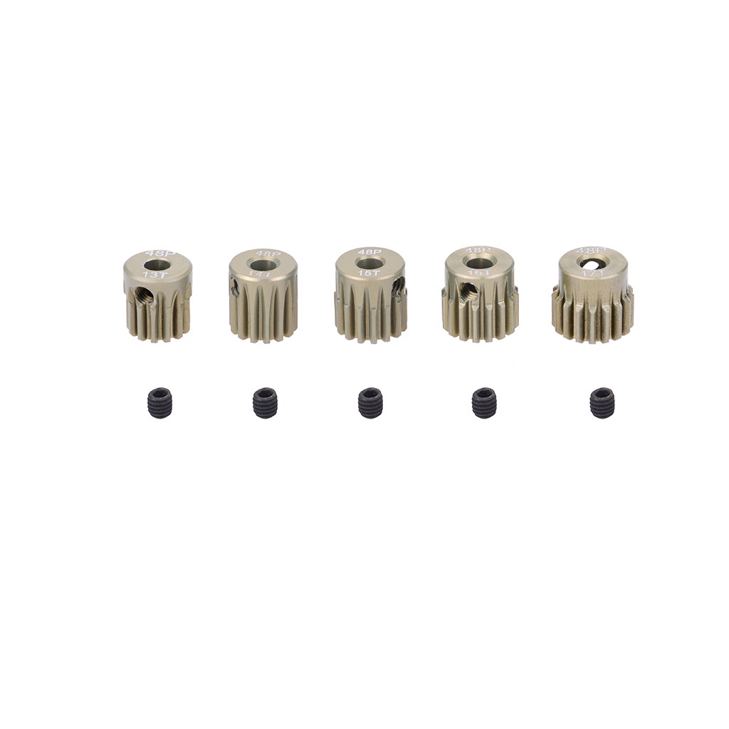Bộ 2 Bánh Răng Động Cơ Pin 48DP 3.175mm 13T-15T 16T-18T 19T-21T 22T-24T 25T-27T 28T-30T 31T-33T 34T-36T 37T-39T 40T-42T 43T-48T