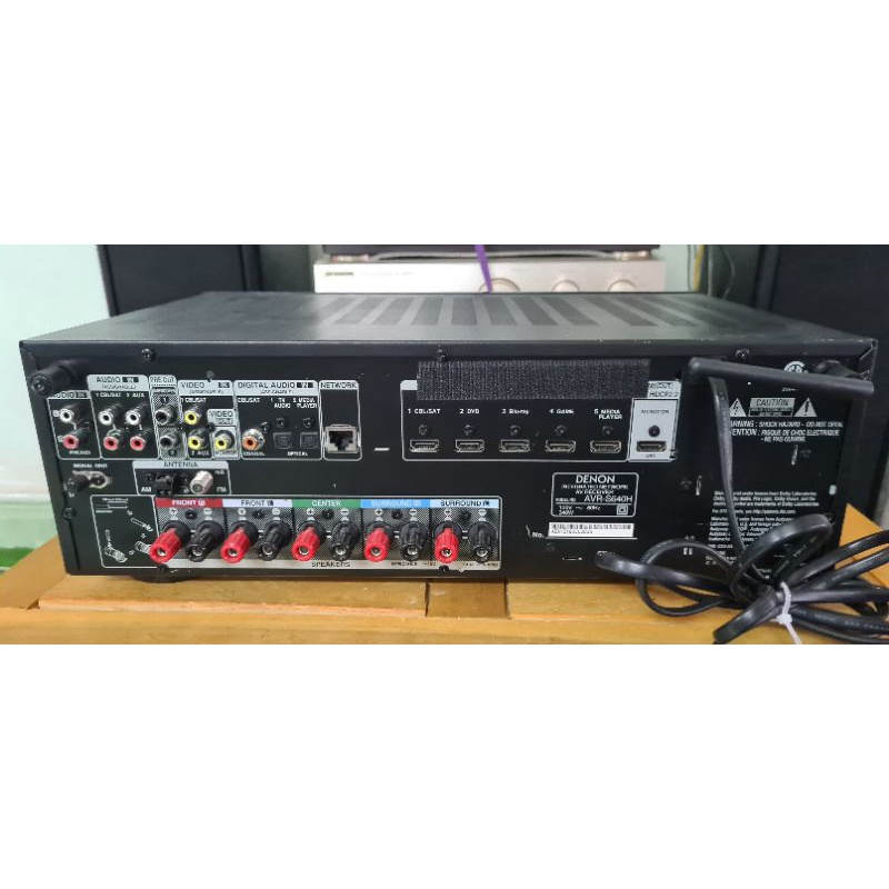 Ampli 5.2 denon đời mới có wifi, bluetooth, usb, hdmi 4k