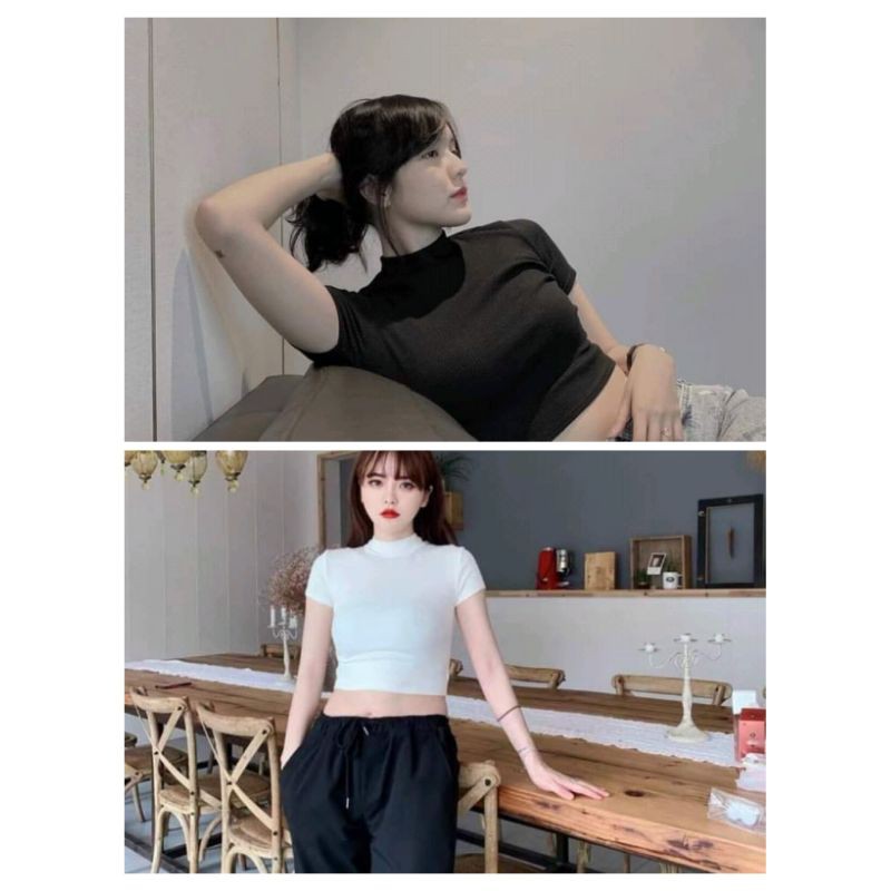 ÁO CROP TOP BASIC