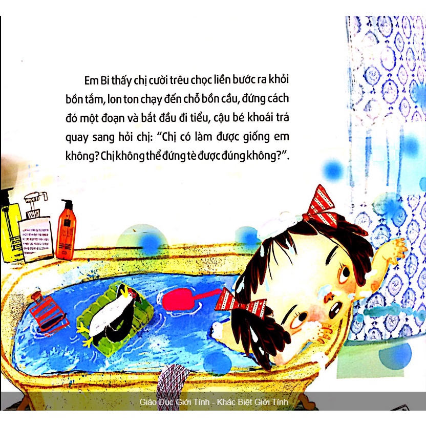 Sách Giáo dục giới tính - Khác biệt giới tính