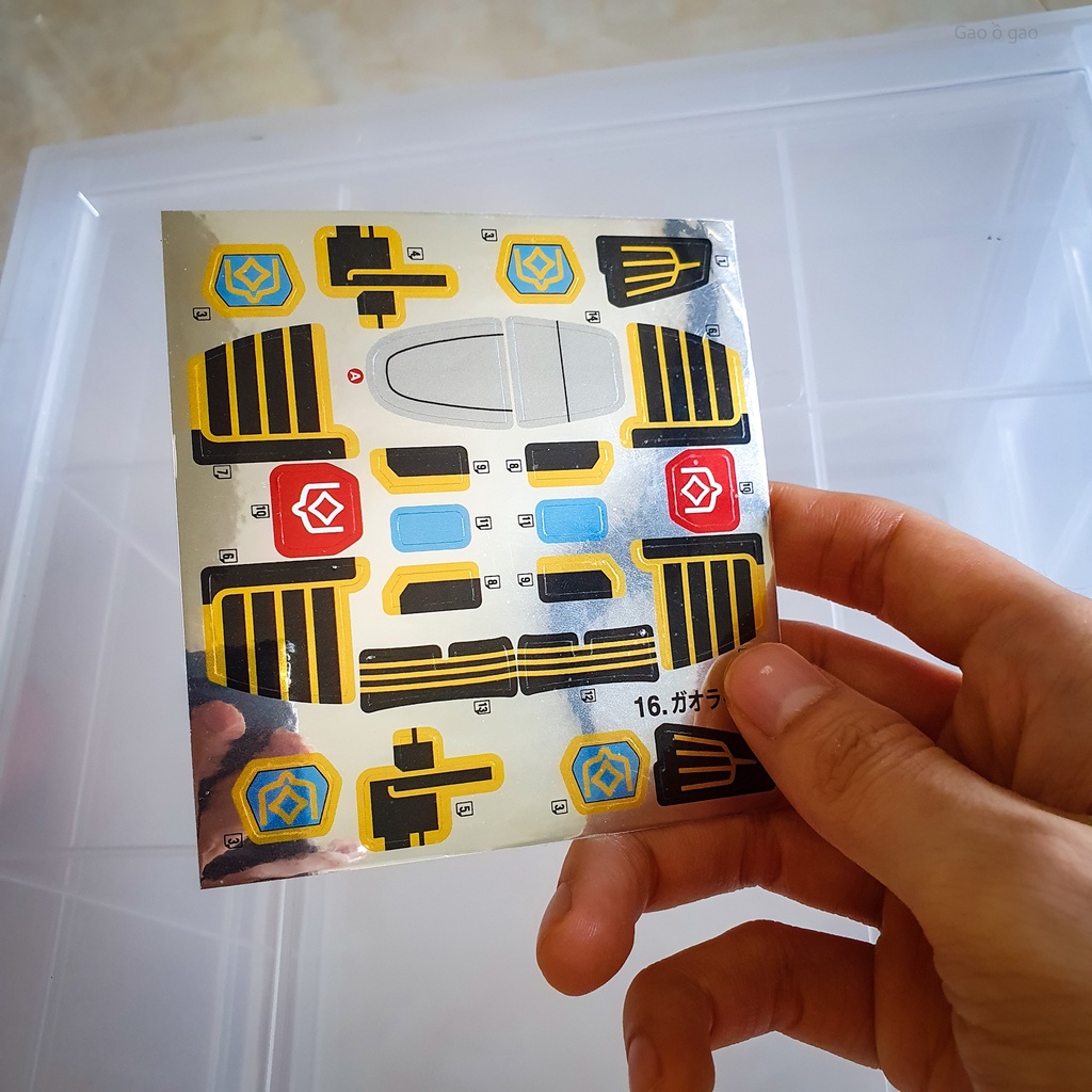 Decal Gao Muscle SMP  Bền- Không Thấm - Tróc Khi Dính Mồ Hôi - Tem Gao Muscle SMP