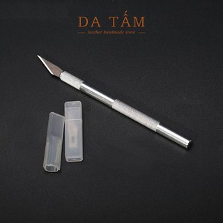 Dao tỉa cắt da cán kim loại có dễ dàng thay lưỡi