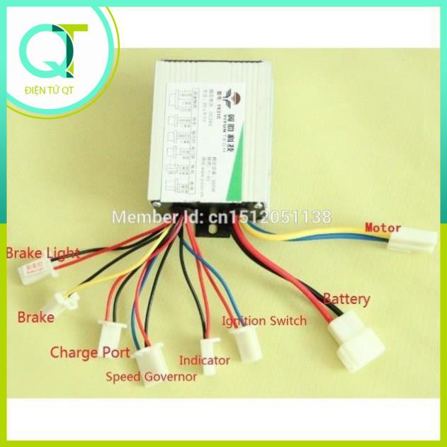 Điều tốc động cơ DC 24v 500W