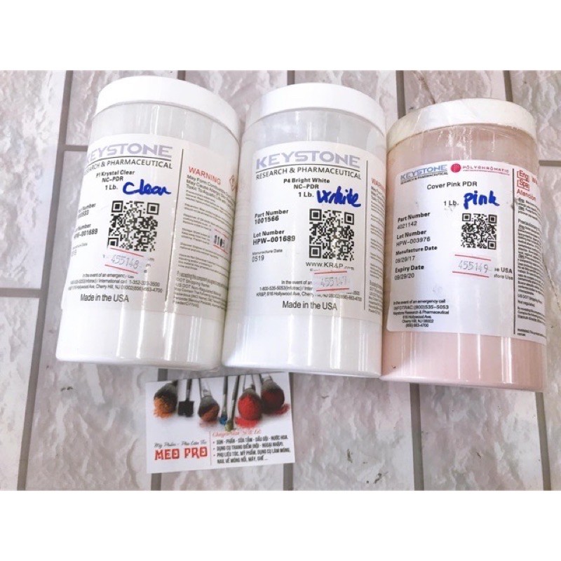 bột đắp móng Keystone chuẩn 1 hũ 30g