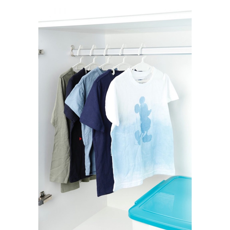 Set 10 Móc treo quần áo trẻ em INOCHI Hara 185, móc treo quần áo cho bé - Monnie Kids