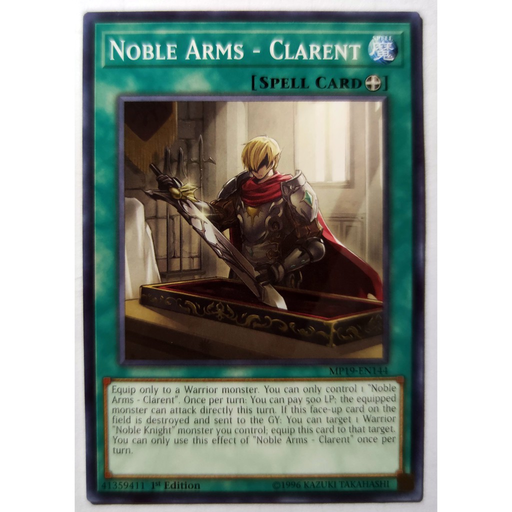 [Thẻ Yugioh] Noble Arms - Clarent |EN| Common