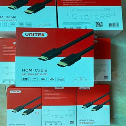 Cáp HDMI 15 MÉT Unitek Full HD 4K - Hàng chính hãng