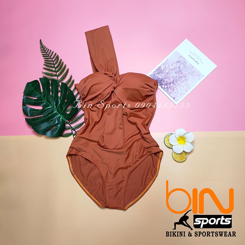 Đồ Bơi Nữ Đi Biển Một Mảnh Lệch Vai Freesize BHV028 | BigBuy360 - bigbuy360.vn