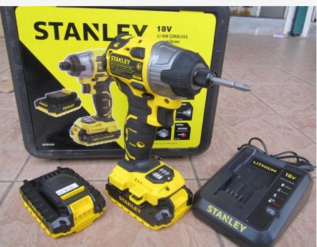 Máy vặn vít dùng pin Stanley SBI201D2K