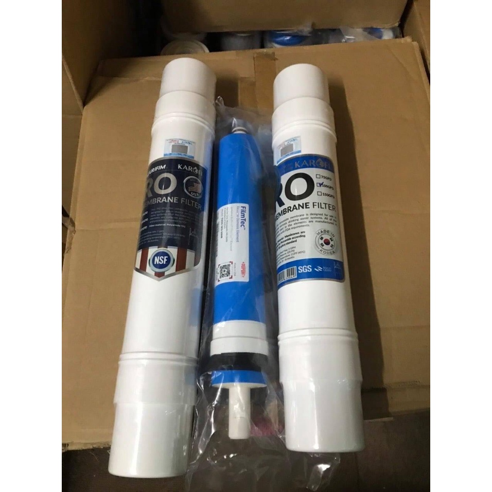 Màng Lọc Ro Đúc Hàn Quốc - Lõi Số 4 Chính Hãng Karofi
