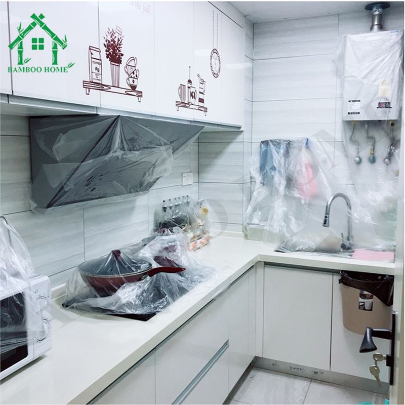 Màng bọc nội thất chống bụi 20m x 2m chất liệu nilon che phủ, ngăn bụi, che chắn sơn nội thất nhà cửa - Bamoo Home