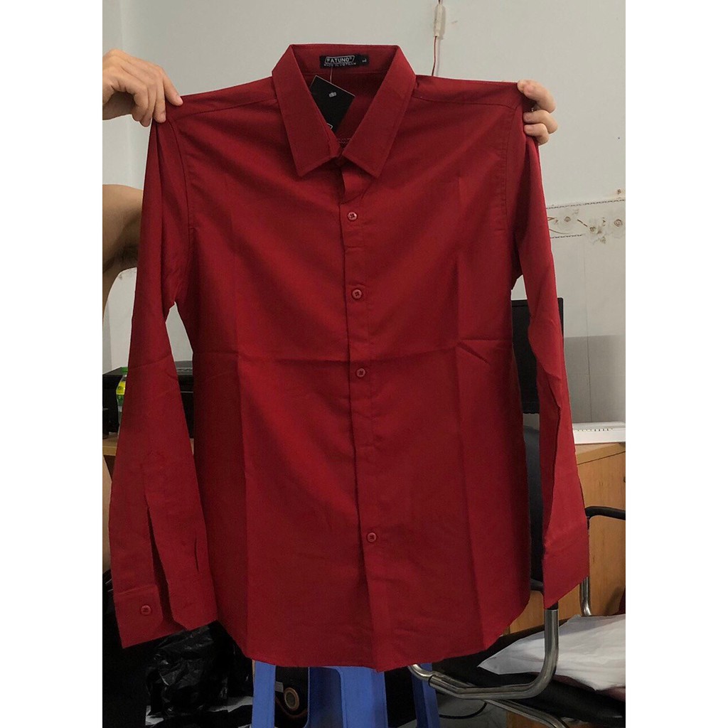 Áo sơ mi nam vải KATE lụa bao đẹp | BigBuy360 - bigbuy360.vn