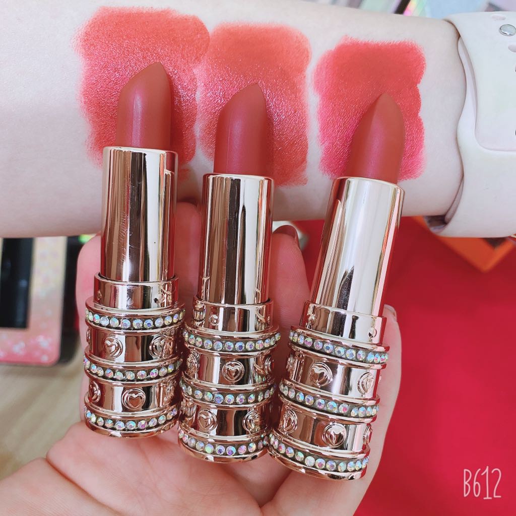 Set 3 son lì đính đá Binmei G346