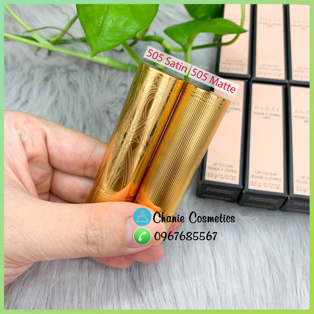 [Mã COSUP22 giảm 8% đơn 250K] Son Gucci Rouge a Levres Satin & Matte 2019 | BigBuy360 - bigbuy360.vn