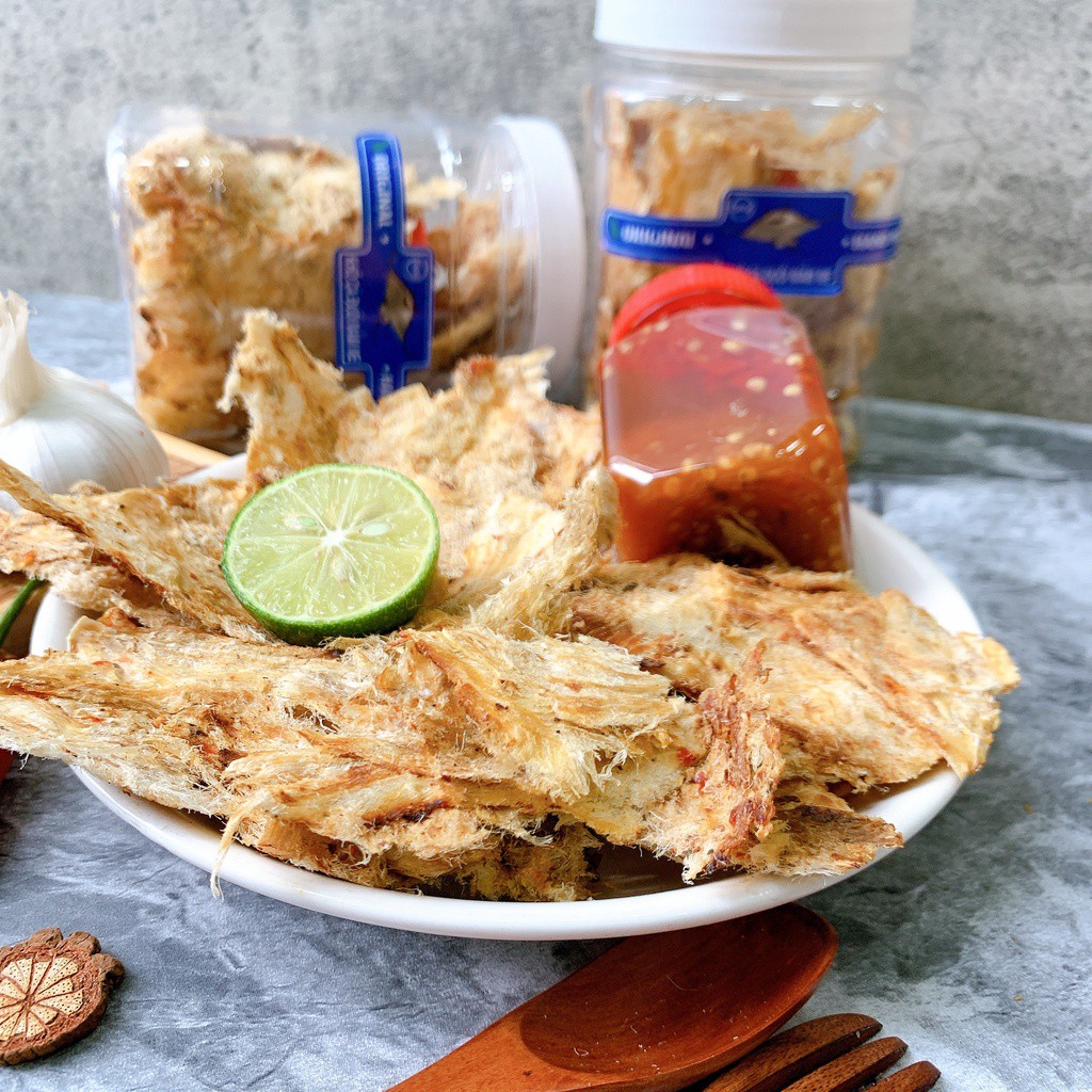 Cá đuối mắm me đặc sản Phú Quốc 350g hũ nhựa kèm sốt, TUMDUM  đồ ăn vặt HÀ NỘI