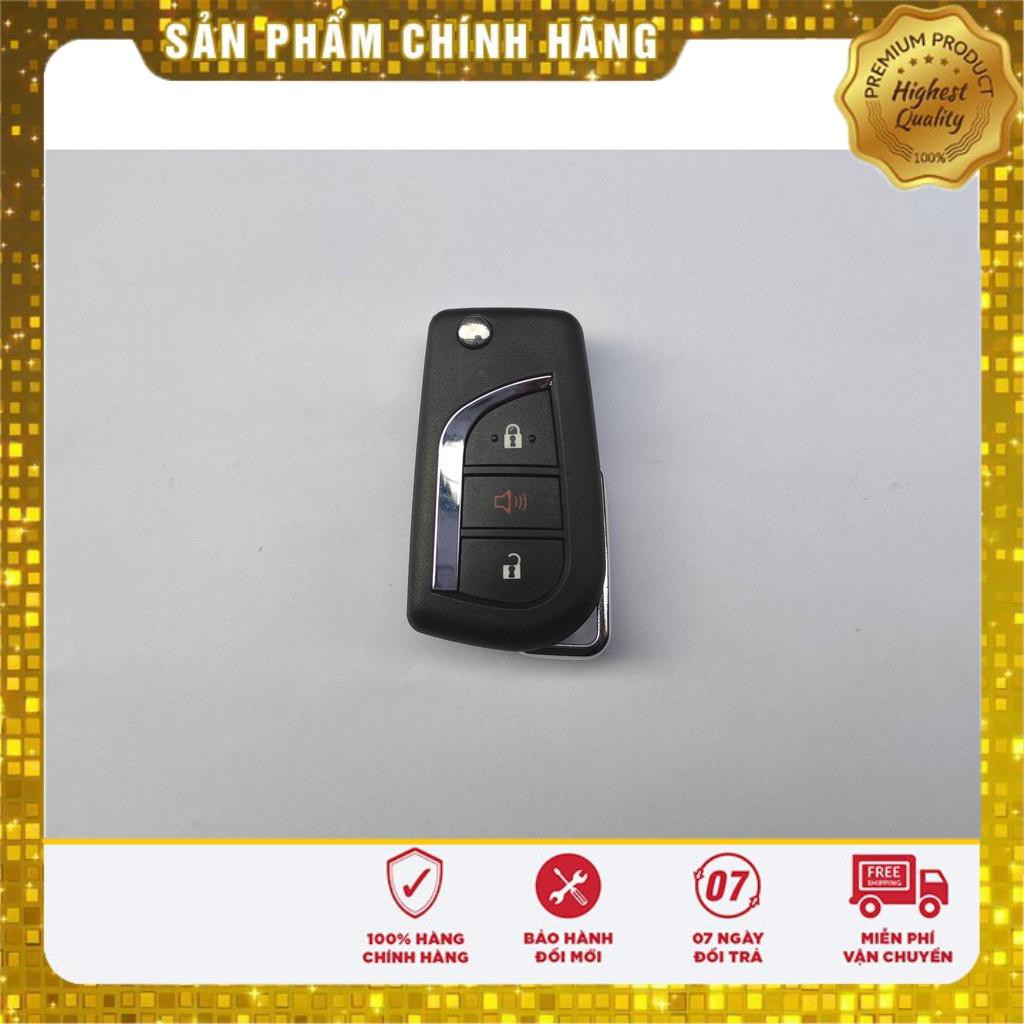 Chìa khóa gập theo xe Toyota Vios,Yaris 2010-2013,2014-2018,2019-2020_tặng kèm pin(bảo hành 12 tháng) | BigBuy360 - bigbuy360.vn