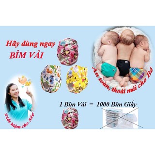 TÃ VẢI QUẦN KÈM MIẾNG LÓT CHO BÉ