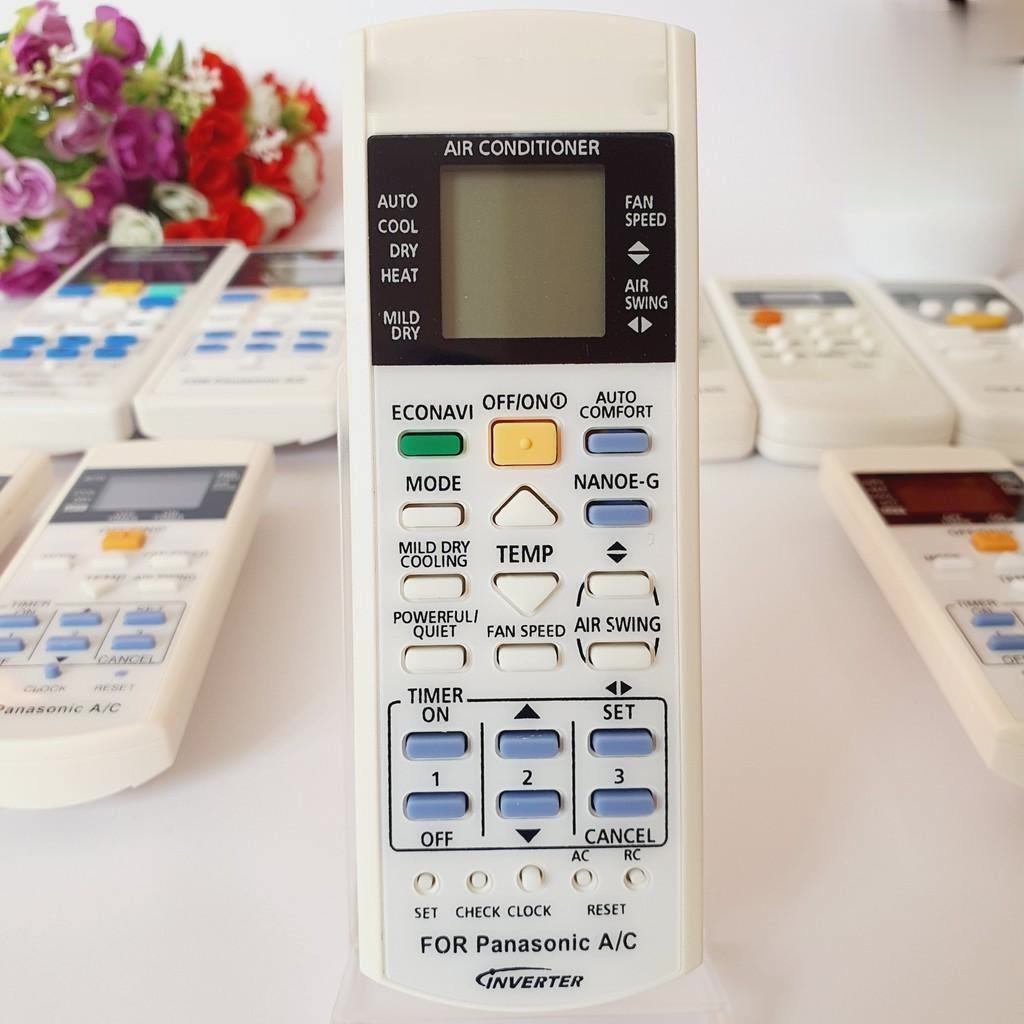 Remote máy lạnh panasonic - Điều khiển điều hòa Panasonic hàng loại 1, bảo hành 1 đổi 1 30 ngày
