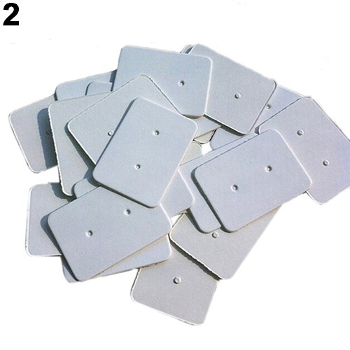 Set 100 Tấm Thẻ Treo Trưng Bày Khuyên Tai Kích Thước 25x35mm 25x35mm