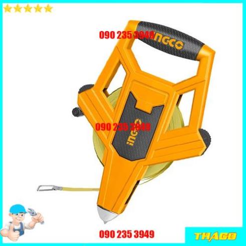 THƯỚC CUỐN THÉP CÓ TAY CẦM DÀI 50M KDP355, KDP356