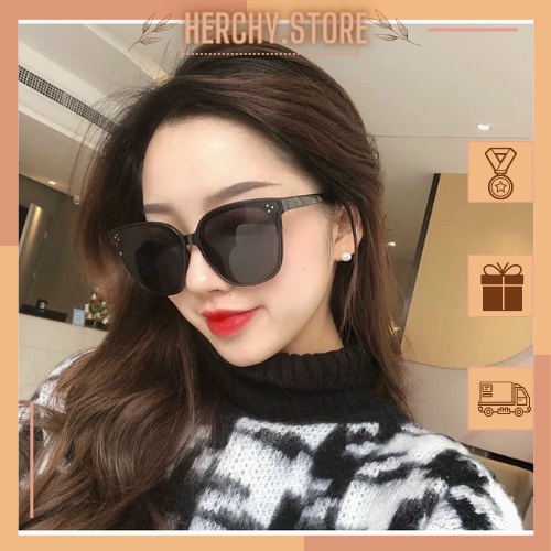 Kính mát nam nữ unisex râm gọng lớn thời trang cao cấp phong cách hàn quốc giá rẻ