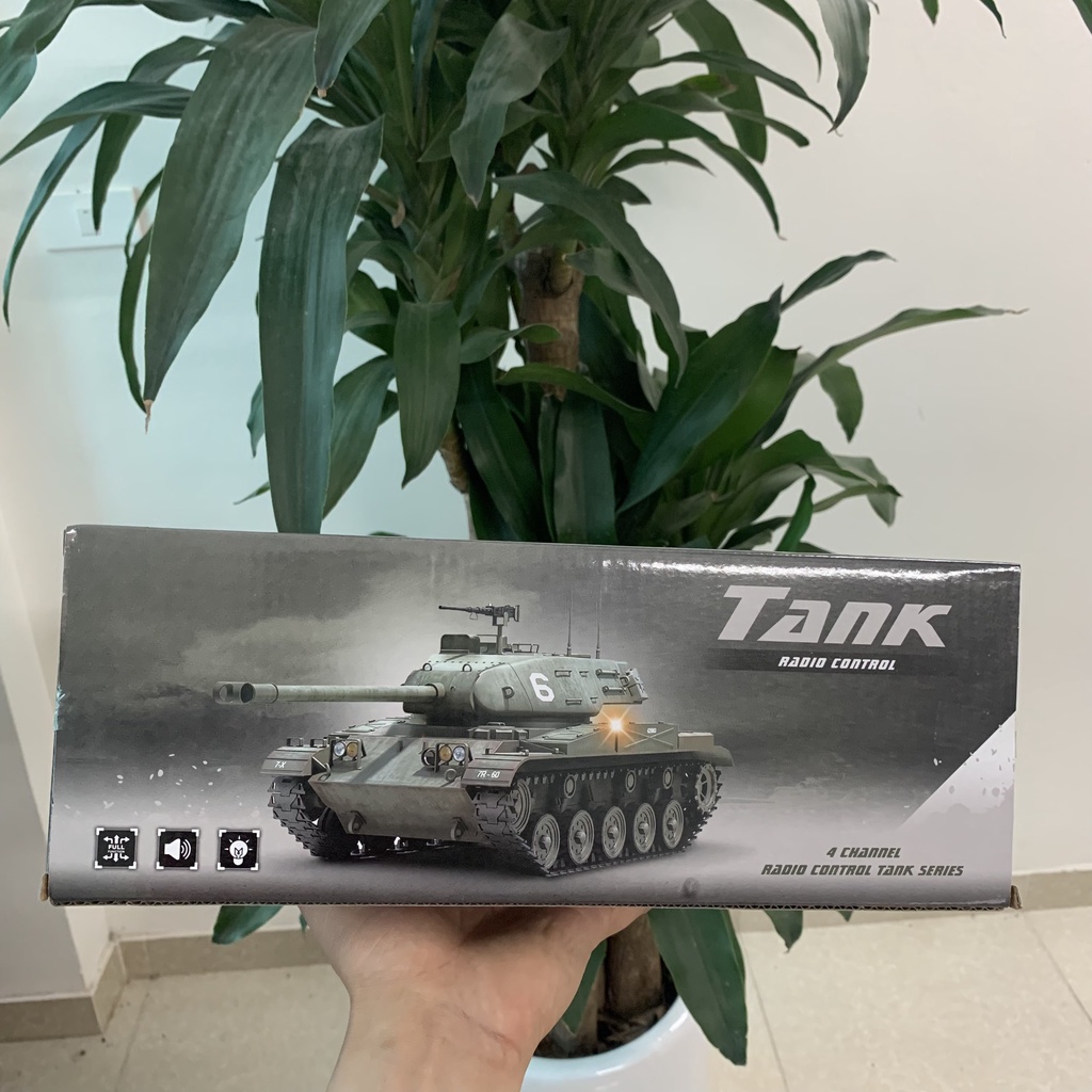Đồ Chơi Xe Tăng Điều Khiển Từ Xa – Xe OTO Xe Tăng Chiến Đấu – Model AKX529-6
