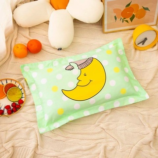 Gối trẻ em 3d 100% cotton- mềm mịn- thoáng mát- kèm ruột bông
