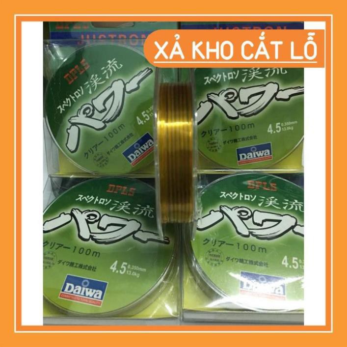 [SALE]  [Xả Kho] Cước Câu Cá Cước Câu Daiwa 7 Màu Cầu Vồng Siêu Bền Dài 100m