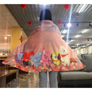 Chăn Mền BTS BT21