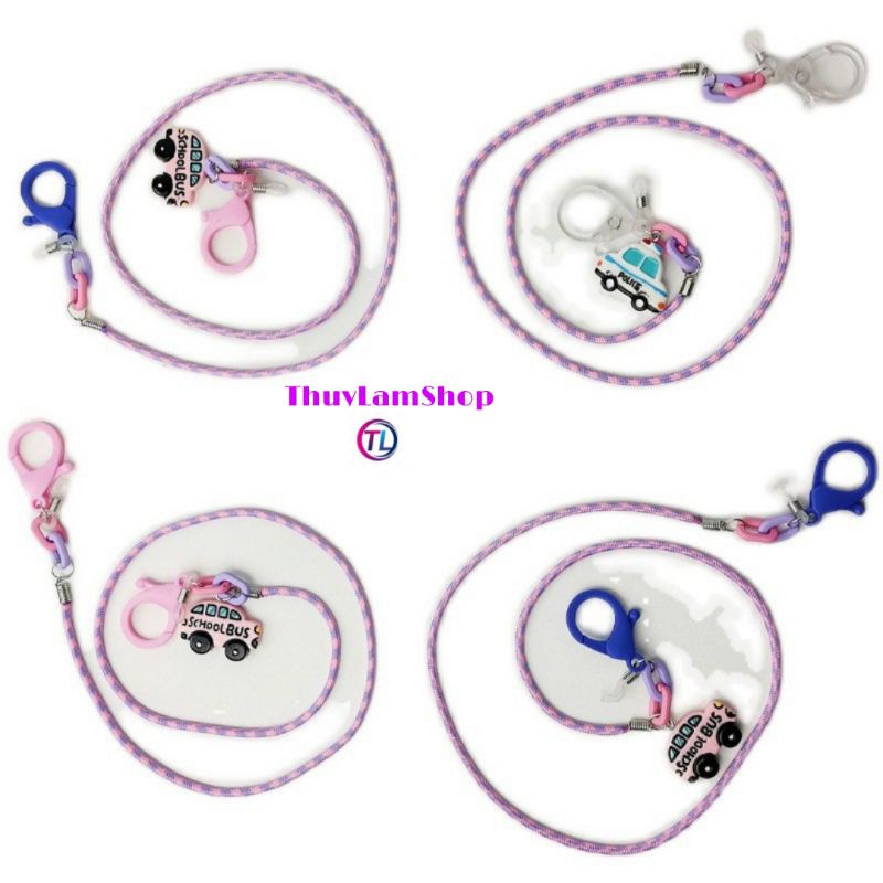 Dây đeo trang trí khẩu trang/kính mắt chống trượt rơi rớt kiểu Hàn tiện dụng thời trang