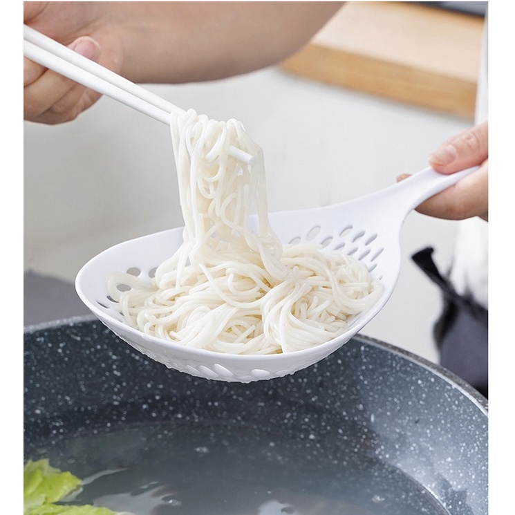 Vá vớt mì phở bún miến, muôi vớt đồ ăn, rau củ dạng lưới cỡ lớn