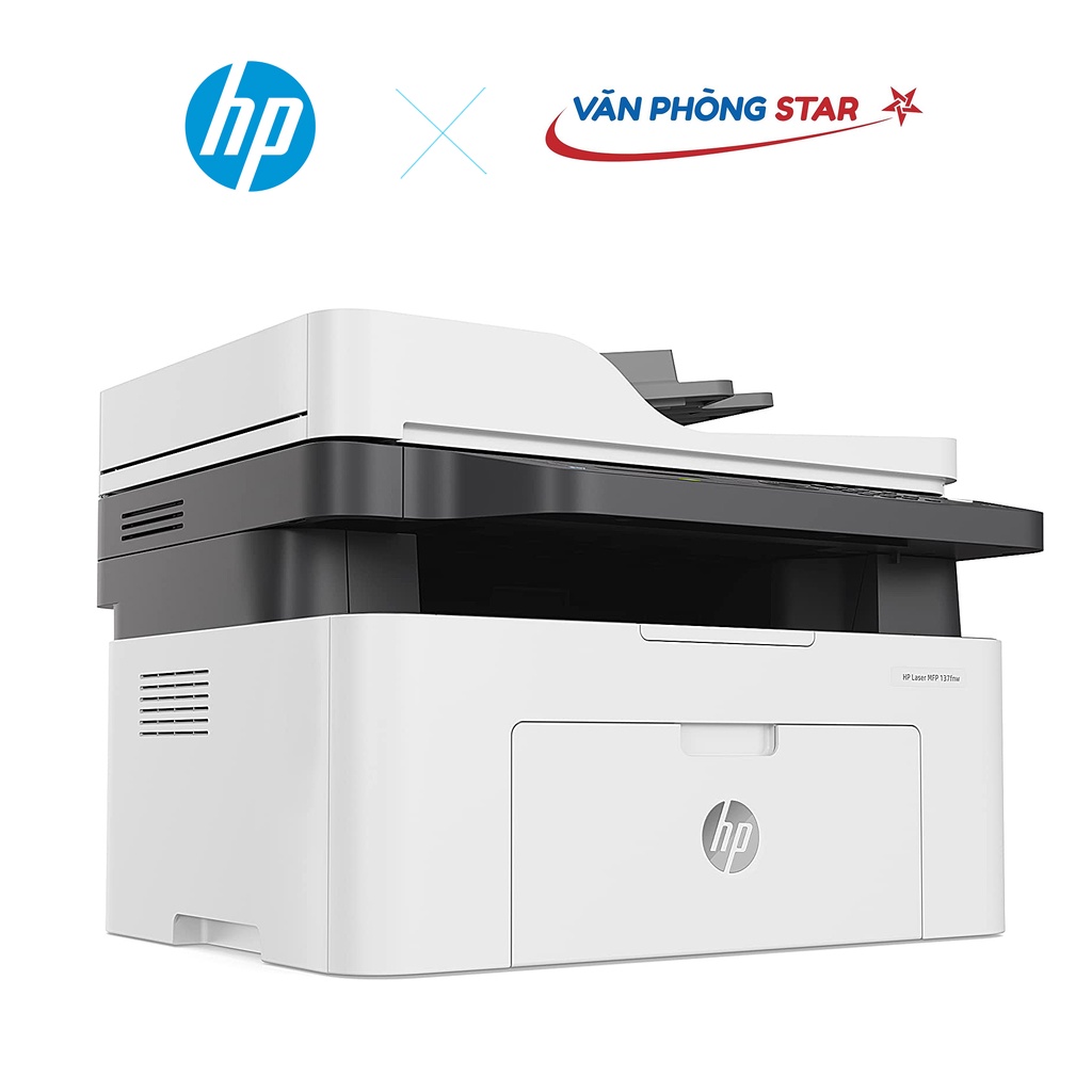 [FREESHIP] Máy in đa chức năng HP Laser MFP 137fnw tại Vanphongstar tốc độ 20 trang/phút. In , scan, copy