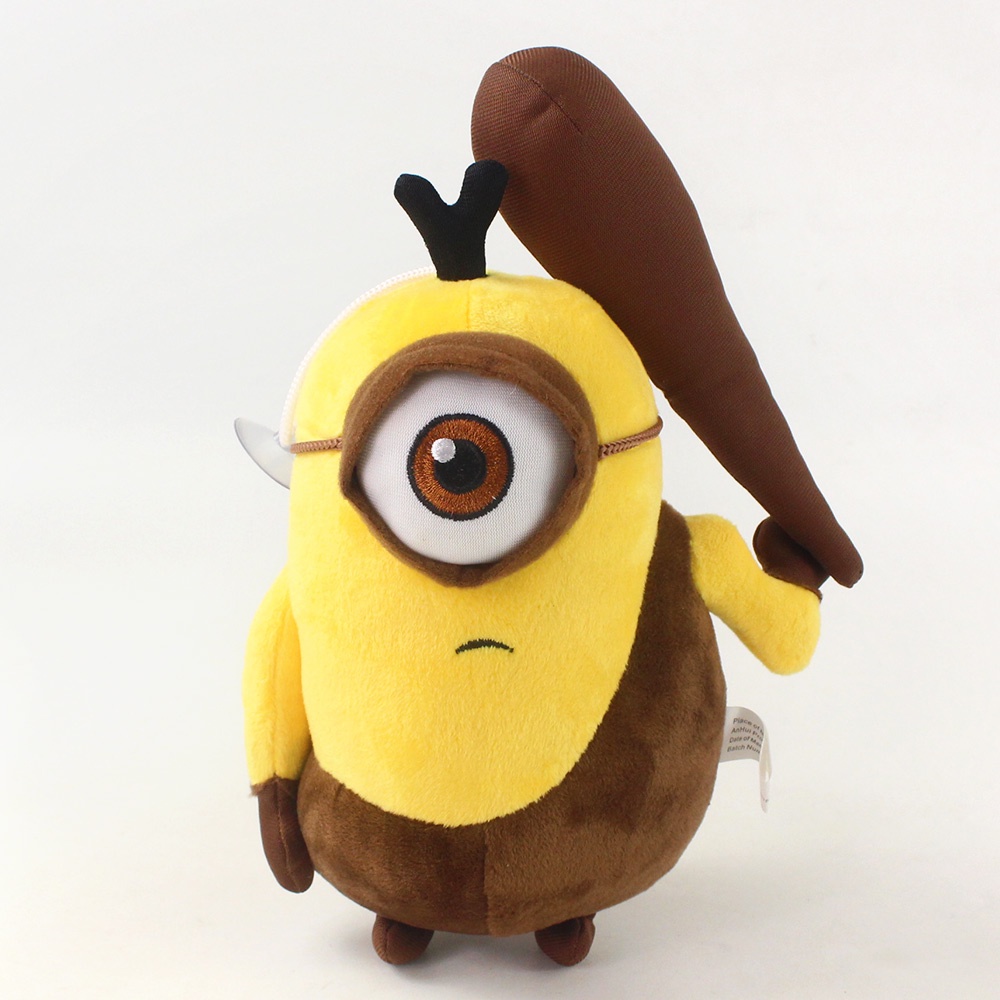 Búp Bê Nhồi Bông Hình Minions Dave Tim Phil Jerry Jorge Kevin Barbarian Hoạt Hình Đáng Yêu