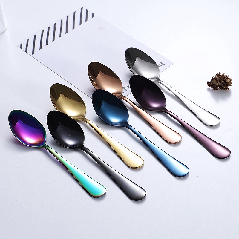 Muỗng cà phê bằng thép không gỉ xinh xắn đa năng tiện lợi