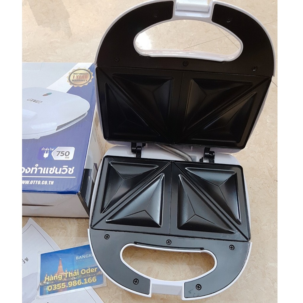 Máy nướng bánh mì⚡HÀNG LOẠI 1⚡ máy nướng bánh mì OTTO Thái Lan 4in1 đa năng