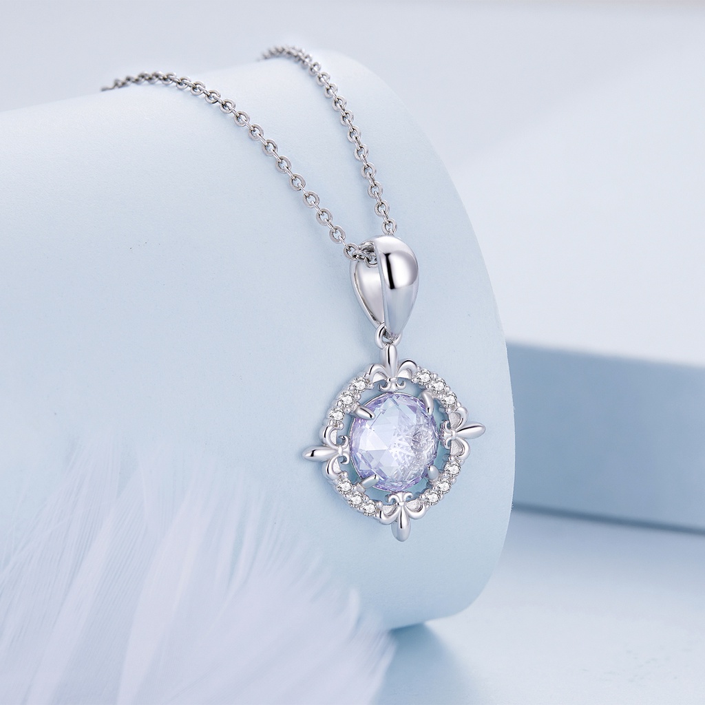 Mặt vòng cổ BAMOER bạc 925 nhiều họa tiết tùy chọn thiết kế thời trang