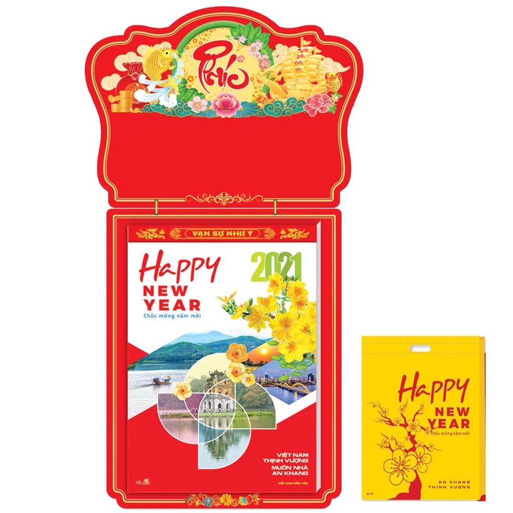 BLOC LỊCH TÂN SỬU 2021 - (Bìa + Bloc) |||